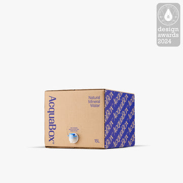 AcquaBox ®️ 15L Mineral Water Bag-in-Box with Tap