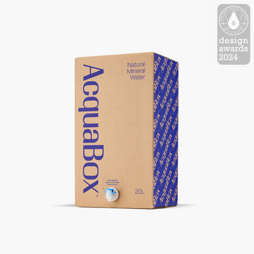 AcquaBox ®️ 20L Mineral Water Bag-in-Box with Tap